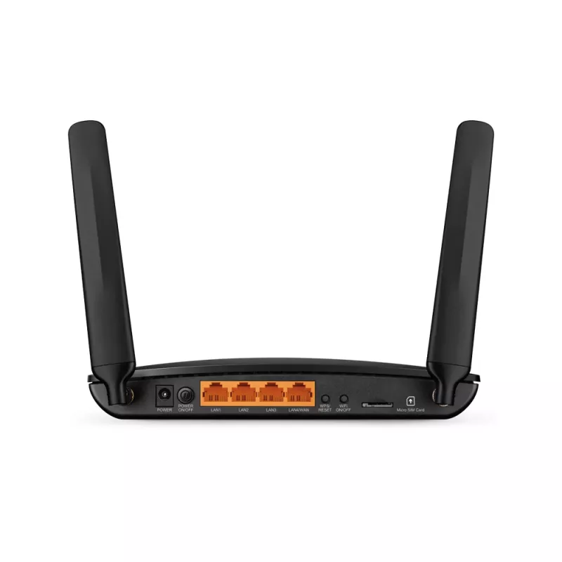TP-Link TL-MR6400 router bezprzewodowy Fast Ethernet Jednopasmowy (2,4 GHz) 4G Czarny