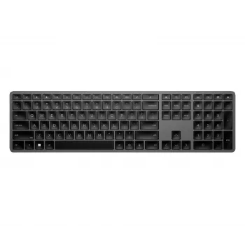 HP 975 Dwumodowa klawiatura bezprzewodowa Pełnowymiarowa Bezprzewodowa RF Bluetooth Czarna