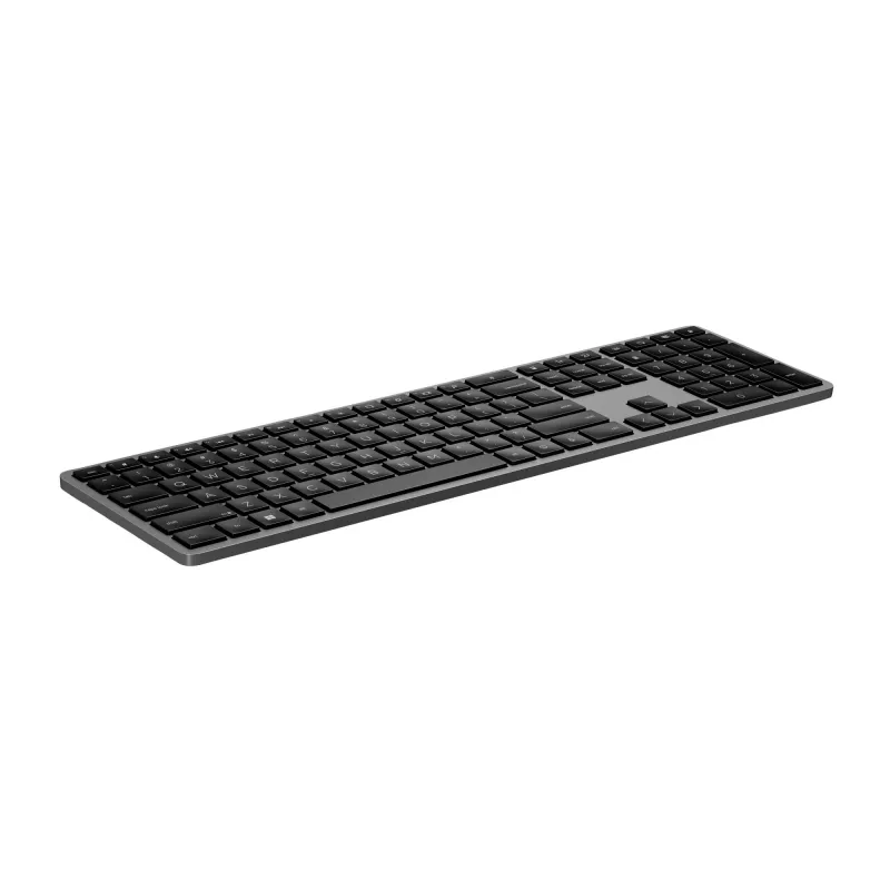 HP 975 Dwumodowa klawiatura bezprzewodowa Pełnowymiarowa Bezprzewodowa RF Bluetooth Czarna