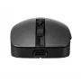 Mysz HP 715 wielokrotnego ładowania obsługująca wiele urządzeń, symetryczna, bezprzewodowa RF + Bluetooth, 3000 DPI, czarna