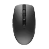 Mysz HP 715 wielokrotnego ładowania obsługująca wiele urządzeń, symetryczna, bezprzewodowa RF + Bluetooth, 3000 DPI, czarna