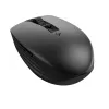 Mysz HP 715 wielokrotnego ładowania obsługująca wiele urządzeń, symetryczna, bezprzewodowa RF + Bluetooth, 3000 DPI, czarna