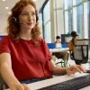 Przewodowy stereofoniczny zestaw słuchawkowy HP POLY Mission 625 z USB (C01C6AA)