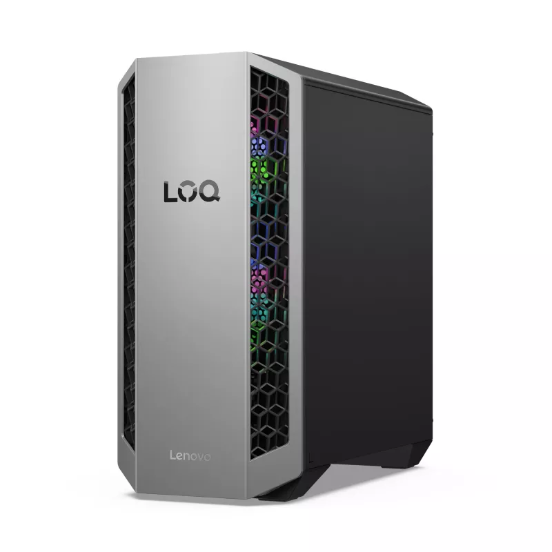 Lenovo LOQ Tower 26ADR10 AMD Ryzen™ 7 8745HX 16 GB DDR5-SDRAM 1 TB SSD NVIDIA GeForce RTX 5070 Windows 11 Home PC Czarny