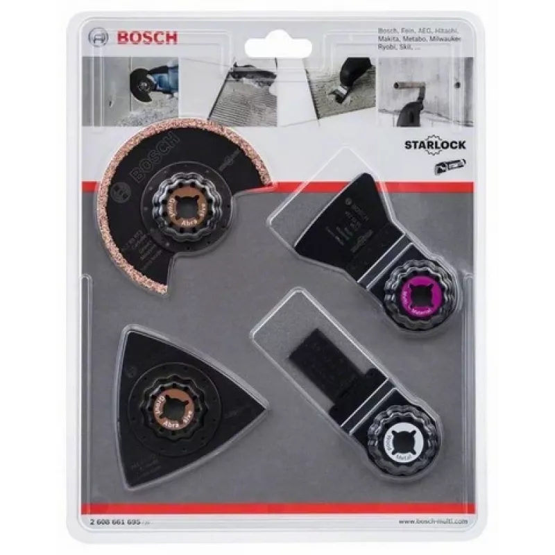 Bosch 2 608 661 695 zestaw ostrzy do narzędzi wielofunkcyjnych