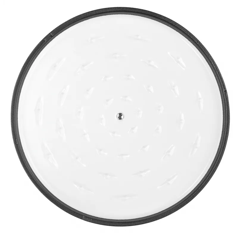 Żeliwna patelnia do serwowania Tefal LOV E25972, okrągła, 3,8 L, 28 cm, beżowa