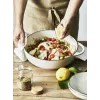Żeliwna patelnia do serwowania Tefal LOV E25972, okrągła, 3,8 L, 28 cm, beżowa