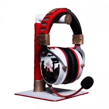 Lexip X Ubisoft - Assassin's Creed - Shadows Headset, przewodowy i bezprzewodowy, gamingowy, zestaw słuchawkowy, czarny, złoty, czerwony, biały