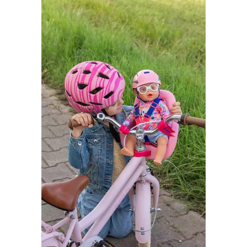 Fotelik rowerowy dla lalek BABY born, 3 lat(a) Fotelik rowerowy dla lalek BABY born. Rodzaj produktu: Fotelik rowerowy dla lalek, Zalecany wiek (min.): 3 lat(a)