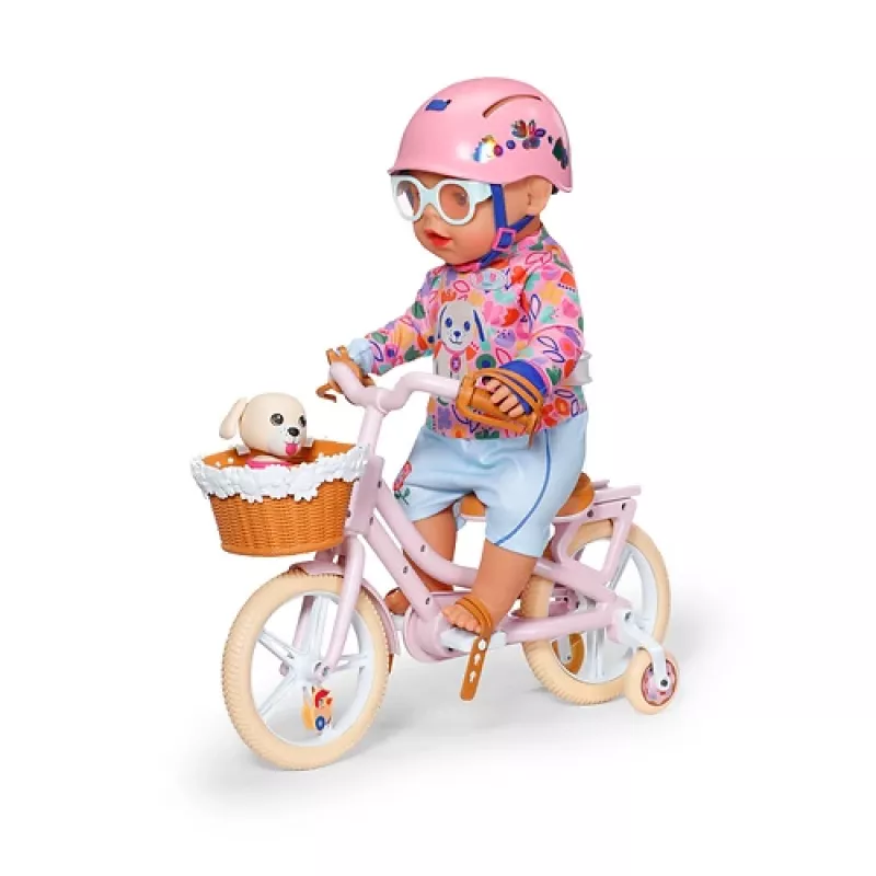 BABY born @ Bike z Lucky zestaw rowerka dla lalki