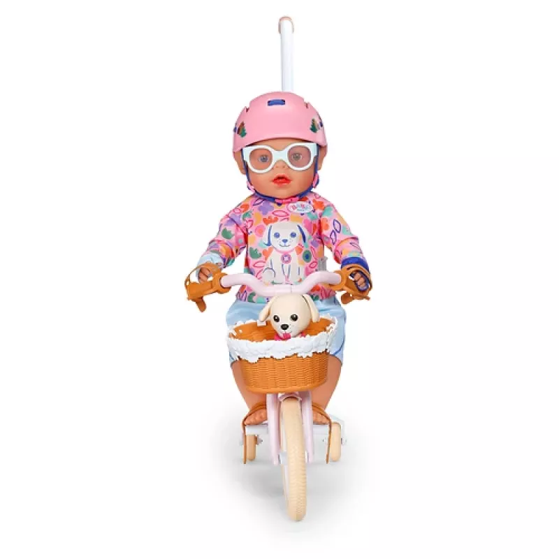 BABY born @ Bike z Lucky zestaw rowerka dla lalki