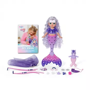 BABY born @ Glam Up Aura, Lalka bobas, Kobieta, 4 lat(a), Chłopiec/Dziewczynka, Wielokolorowy