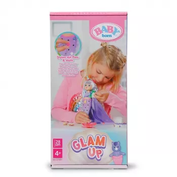 BABY born @ Glam Up Aura, Lalka bobas, Kobieta, 4 lat(a), Chłopiec/Dziewczynka, Wielokolorowy