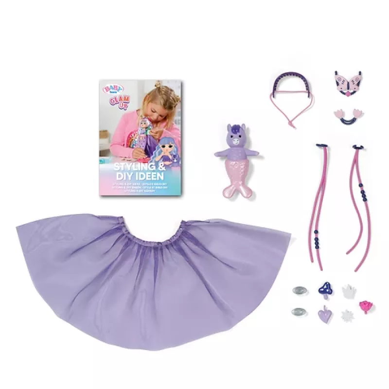 BABY born @ Glam Up Aura, Lalka bobas, Kobieta, 4 lat(a), Chłopiec/Dziewczynka, Wielokolorowy