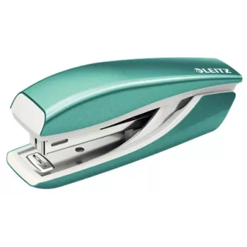 Leitz NeXXt WOW Metal Mini zszywacz, 10 arkuszy, niebieski, metal, plastik, 80 g/m², 3,5 cm, górne ładowanie