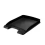 Leitz Plus tacka na listy cienki, tworzywo sztuczne, czarna, A4, koperty, listy, notatki, papier, 242 x 330 x 32 mm, 255 x 357 x 35 mm