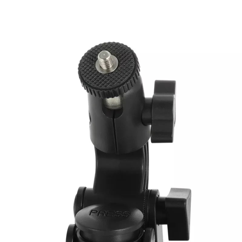 HAMA Uchwyt z przyssawką do kamer sportowych Uniwersalny statyw samochodowy 3D Ø90 mm, maks. obciążenie 0,3 kg, wysokość 5–11 cm