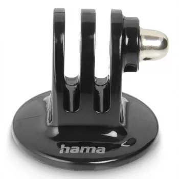 Adapter statywowy do kamer sportowych HAMA model 00004565, gwint 1/4 cala, czarny