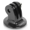 Adapter statywowy do kamer sportowych HAMA model 00004565, gwint 1/4 cala, czarny