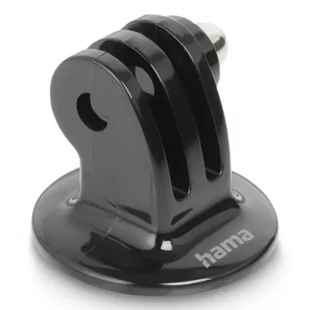 Adapter statywowy do kamer sportowych HAMA model 00004565, gwint 1/4 cala, czarny