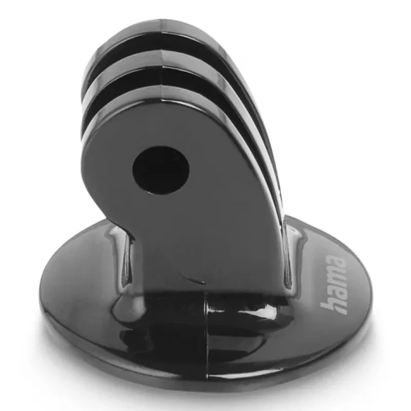 Adapter statywowy do kamer sportowych HAMA model 00004565, gwint 1/4 cala, czarny