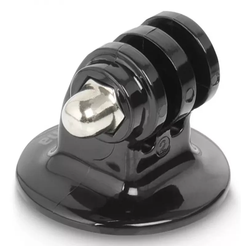 Adapter statywowy do kamer sportowych HAMA model 00004565, gwint 1/4 cala, czarny