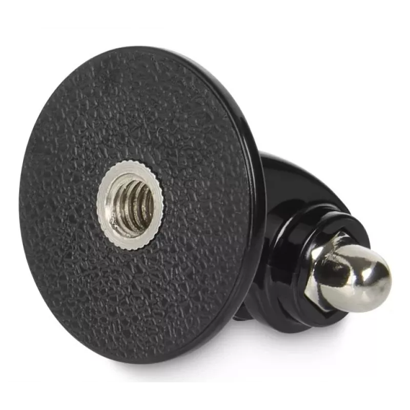 Adapter statywowy do kamer sportowych HAMA model 00004565, gwint 1/4 cala, czarny