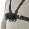 Szelki na klatkę piersiową do kamery HAMA 00004567 do kamer akcji (kompatybilne z GoPro), czarne, regulowany montaż na klatce