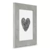 Ramka na zdjęcia HAMA Lio pojedyncza MDF szara na zdjęcie 13×18 cm, z certyfikatem FSC
