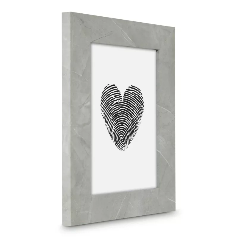 Ramka na zdjęcia HAMA Lio pojedyncza MDF szara na zdjęcie 13×18 cm, z certyfikatem FSC