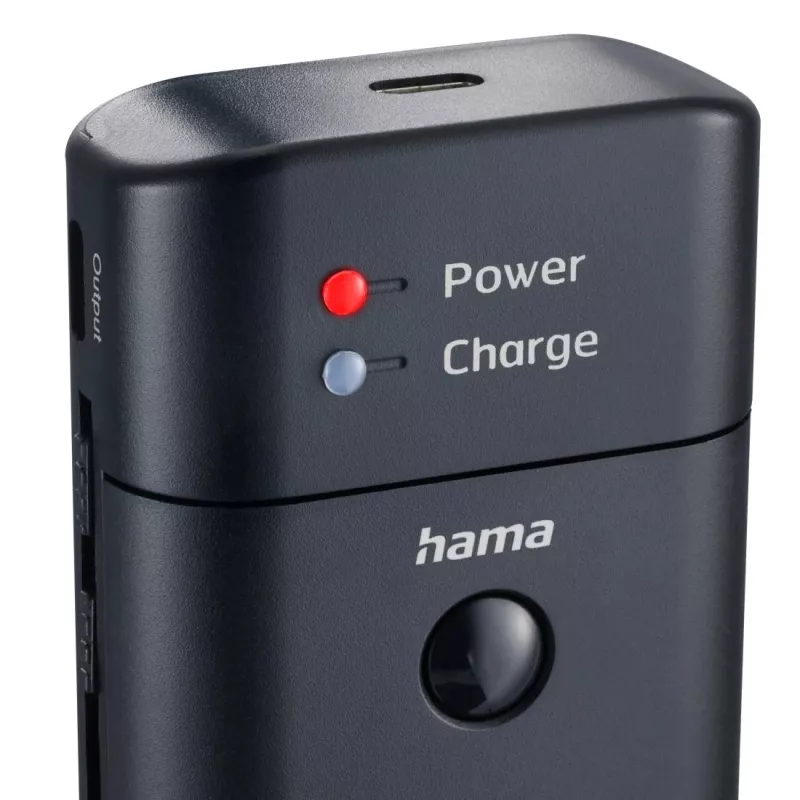 Ładowarka do akumulatorów HAMA 00081390 do cyfrowych aparatów fotograficznych — USB, kompatybilna z Li‑Ion i NiMH, wejście 5V