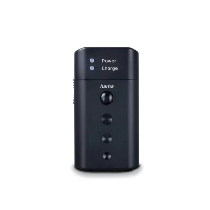 Ładowarka do akumulatorów HAMA 00081390 do cyfrowych aparatów fotograficznych — USB, kompatybilna z Li‑Ion i NiMH, wejście 5V