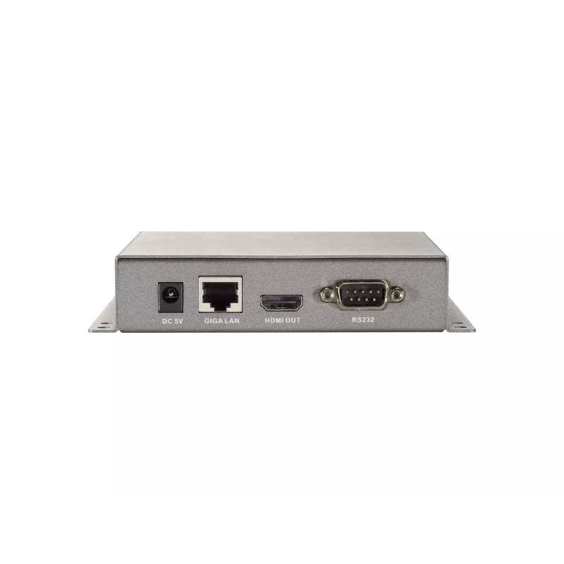 LevelOne Odbiornik HDMI przez IP PoE, 1920 x 1080 pikseli, Odbiornik AV, Szary, HDCP