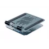Multimedialny stojak na tablet CONCEPTRONIC THANA09G — składany stojak obrotowy, podstawa obrotowa 360°, regulowana wysokość, szary, 150×110×40 mm