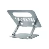 Podstawka pod laptop CONCEPTRONIC THANA10G — składana aluminiowa, regulowana wysokość, szary, 240×220×50 mm