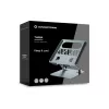 Podstawka pod laptop CONCEPTRONIC THANA10G — składana aluminiowa, regulowana wysokość, szary, 240×220×50 mm
