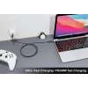 Kabel USB-C na USB-C EQUIP USB4 Gen4x2, 2 m, 80 Gb/s, PD 240 W, 8K@60 Hz, czarny