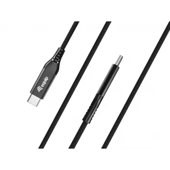 Equip USB 4 Ultra cienki C to C kabel, 1.2m, PD240W, 4K/60Hz, 40Gbps, czarny