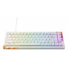 Mechaniczna klawiatura gamingowa Cherry K5 Pro TMR Compact 65% QWERTY US, przewodowa USB, RGB, pomarańczowo-biała