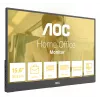 AOC 16T20E2 przenośny telewizor/monitor Przenośny monitor Czarny 39.6 cm (15.6 inch) LED 1920 x 1080 pikseli