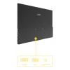 AOC 16T20E2 przenośny telewizor/monitor Przenośny monitor Czarny 39.6 cm (15.6 inch) LED 1920 x 1080 pikseli