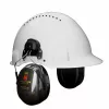 Słuchawki ochronne 3M H520P3E-410-GQ Styl hełmowy Czarny