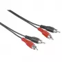 Kabel audio Hama 00205086 2,5 m 2xRCA męski czarny