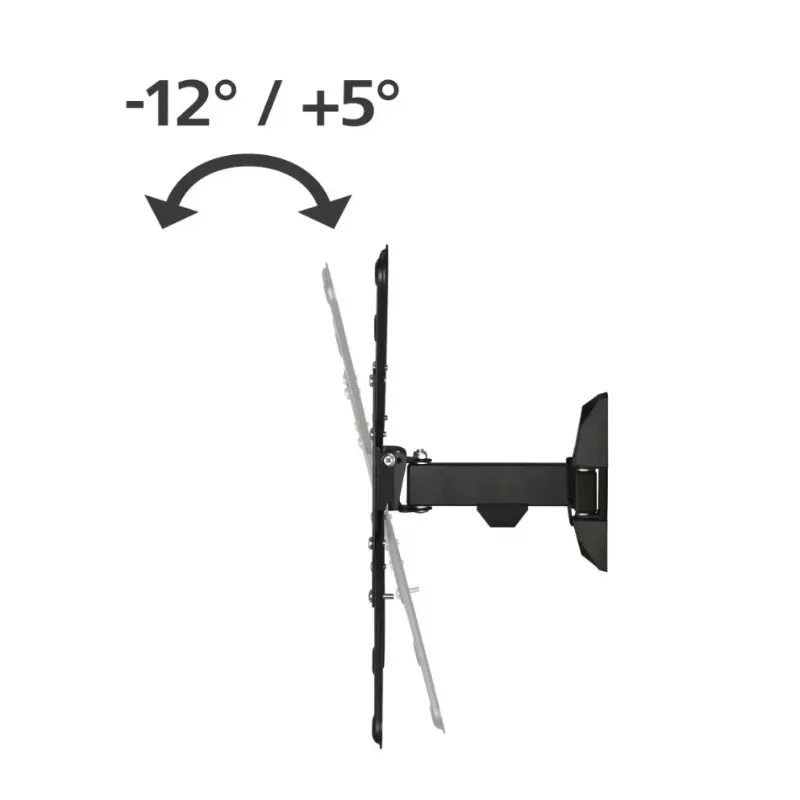Hama 00220823 uchwyt/stojak TV 165,1 cm (65 cali) Czarny