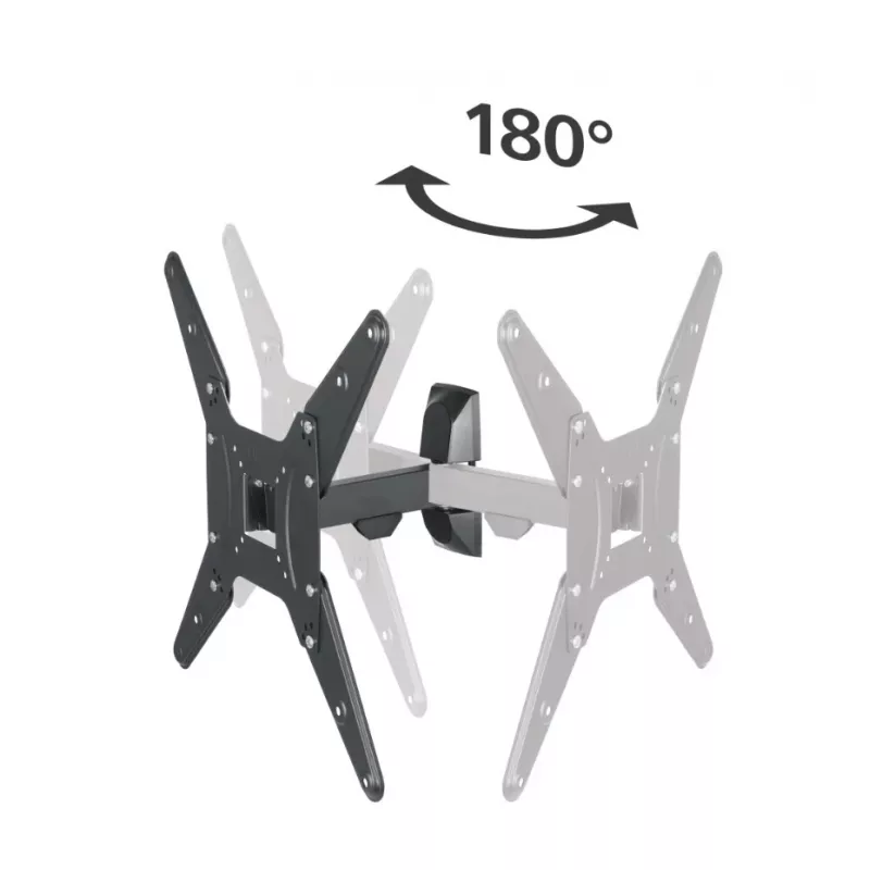 Hama 00220823 uchwyt/stojak TV 165,1 cm (65 cali) Czarny
