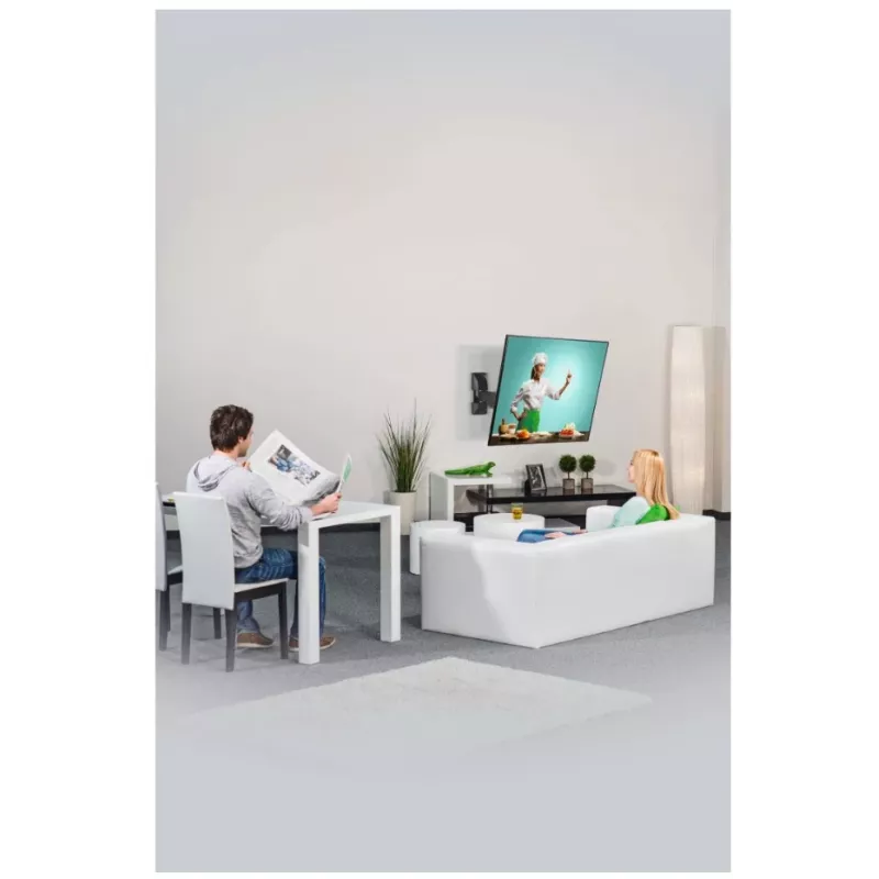 Hama 00220823 uchwyt/stojak TV 165,1 cm (65 cali) Czarny