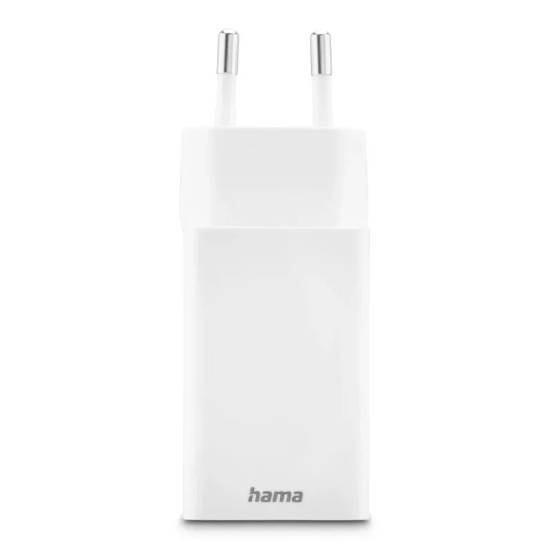 Hama 00125141 ładowarka do urządzeń mobilnych Uniwersalna Biała AC Szybkie ładowanie Wewnętrzna