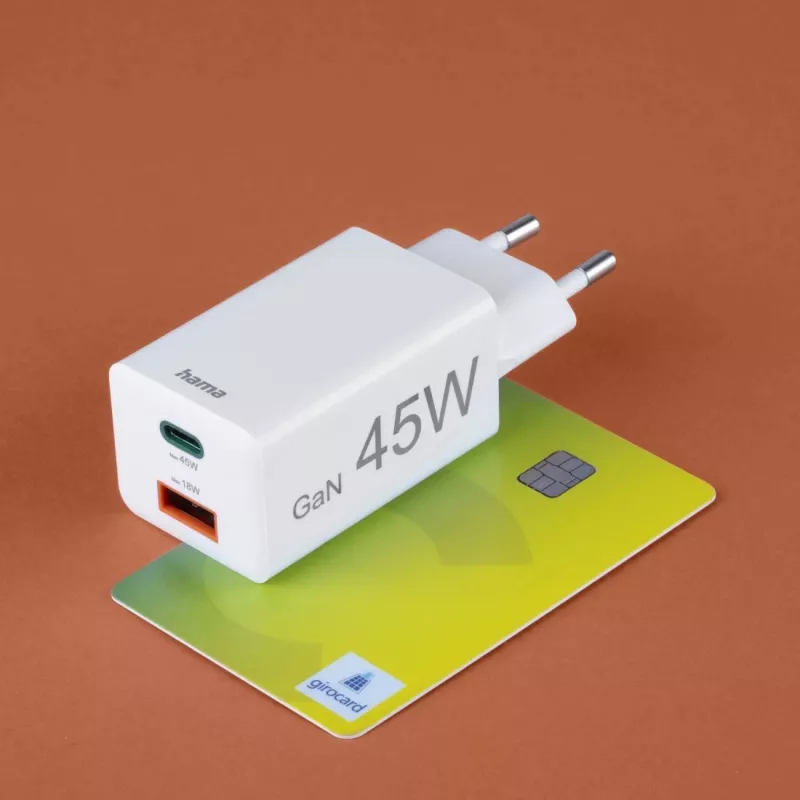 Hama 00125141 ładowarka do urządzeń mobilnych Uniwersalna Biała AC Szybkie ładowanie Wewnętrzna