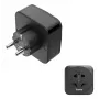 Hama 00223460 adapter zasilania wtyczka hybrydowa Type E/F uniwersalna czarna