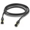 Kabel sieciowy Hama 00202003 Czarny 5 m Kat. 8 S/FTP (S-STP)